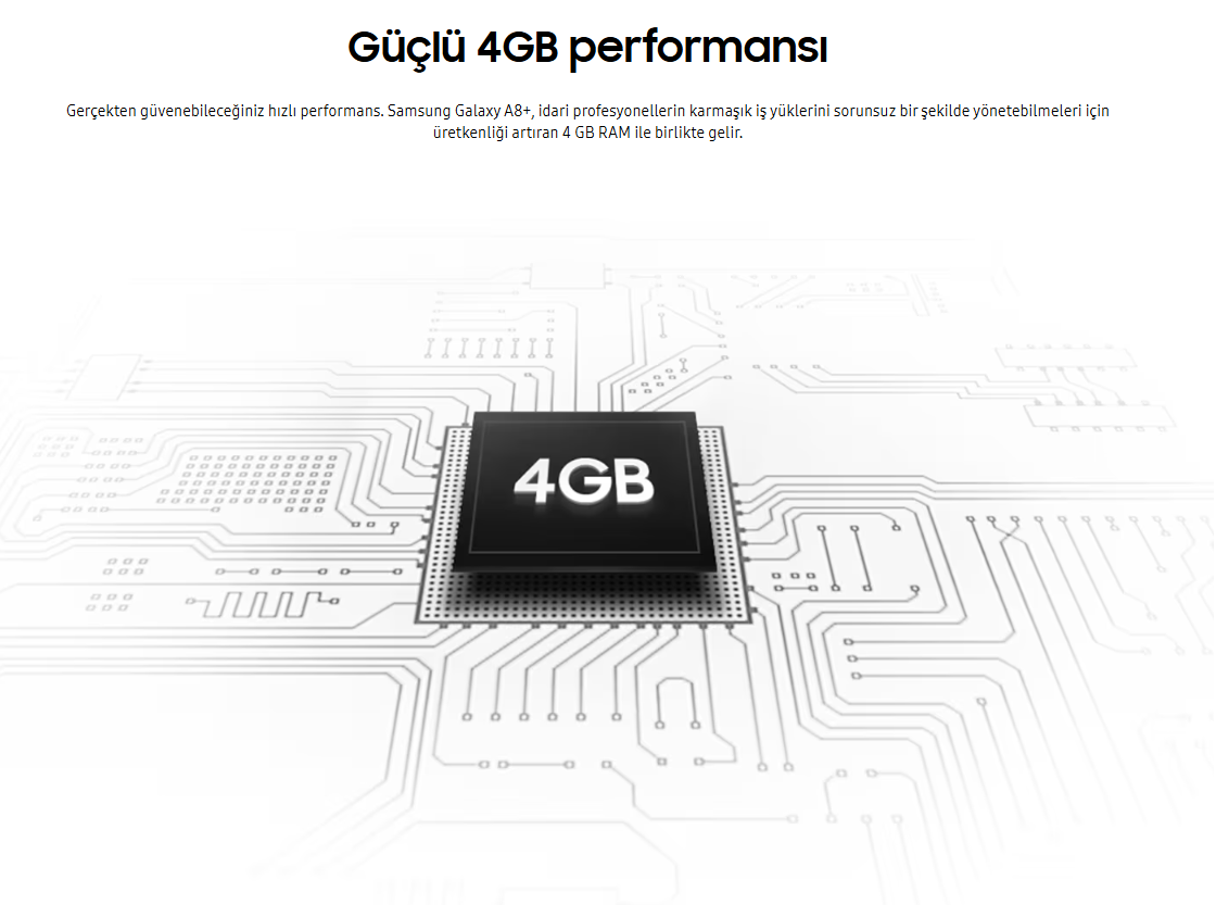 Yenilenmiş Samsung Galaxy A8+